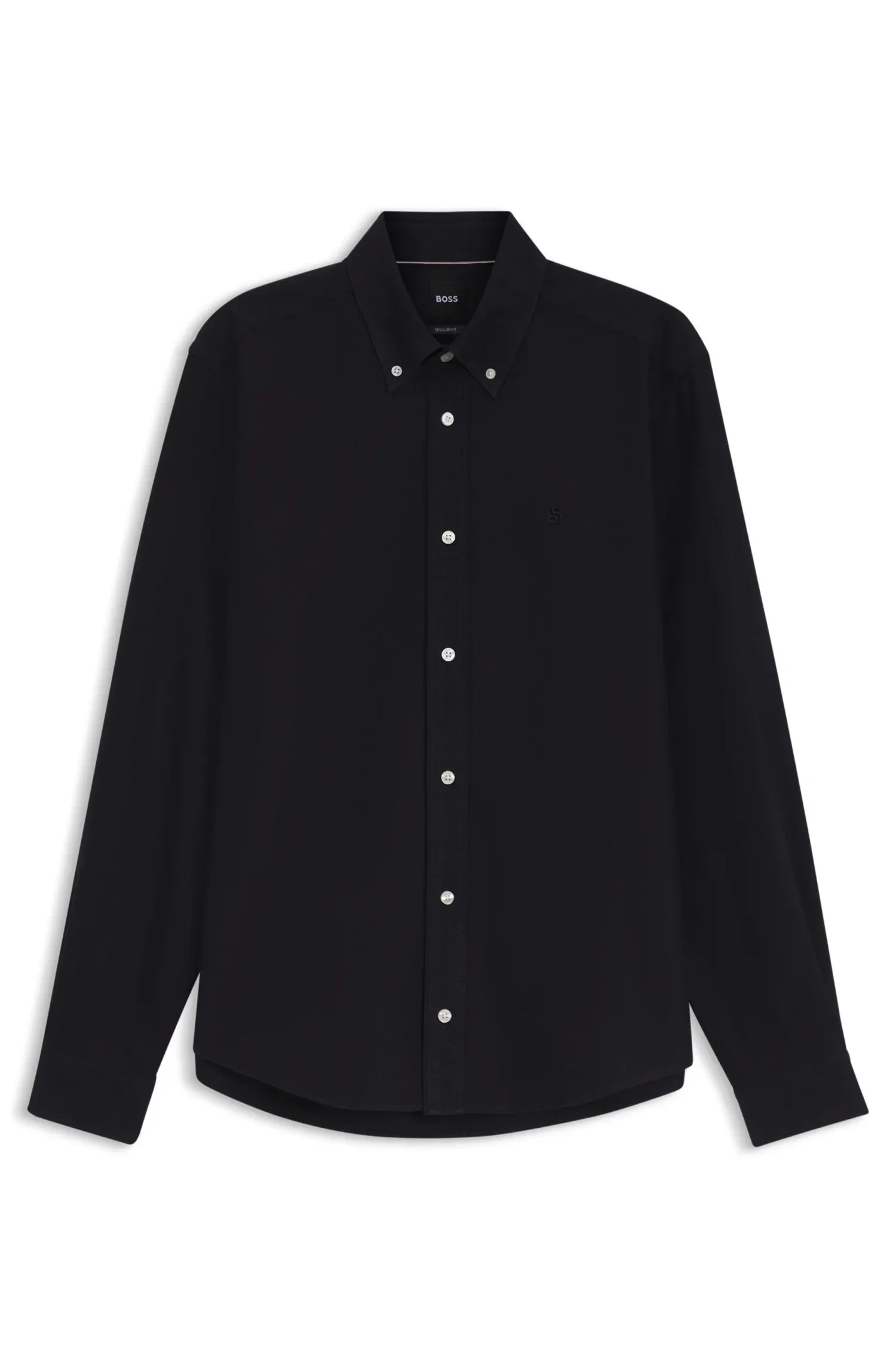 Camisa Regular Fit Em Algodão