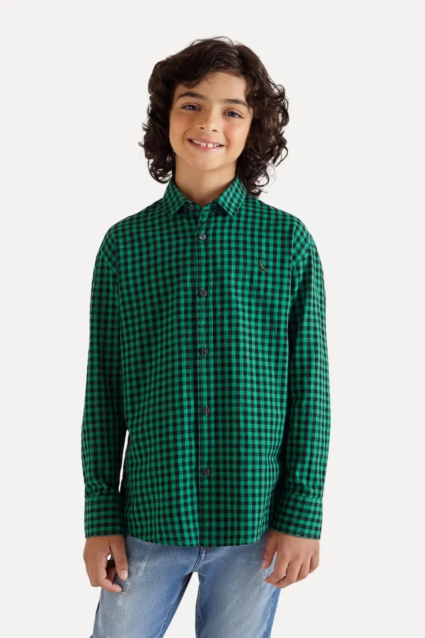 Camisa Mini Vichy Medio