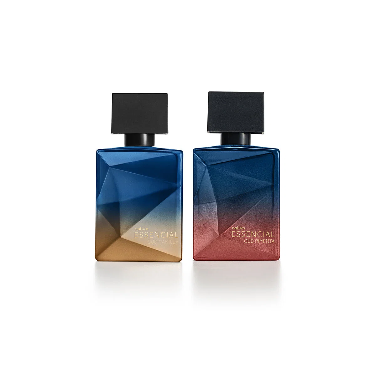 Kit Miniaturas Deo Parfum Essencial Oud Pimenta e Oud Vanilla 2 produtos de 25 ml