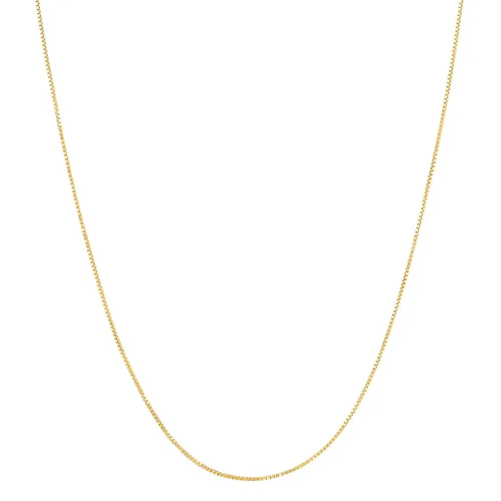 Corrente Life Veneziana em Prata 925 com Banho de Ouro Amarelo 18k, 40cm — imagem 1