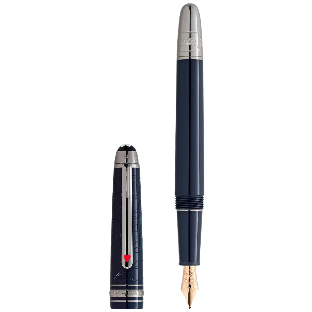 Caneta Tinteiro Montblanc Meisterstuck Azul 132879 — imagem 1