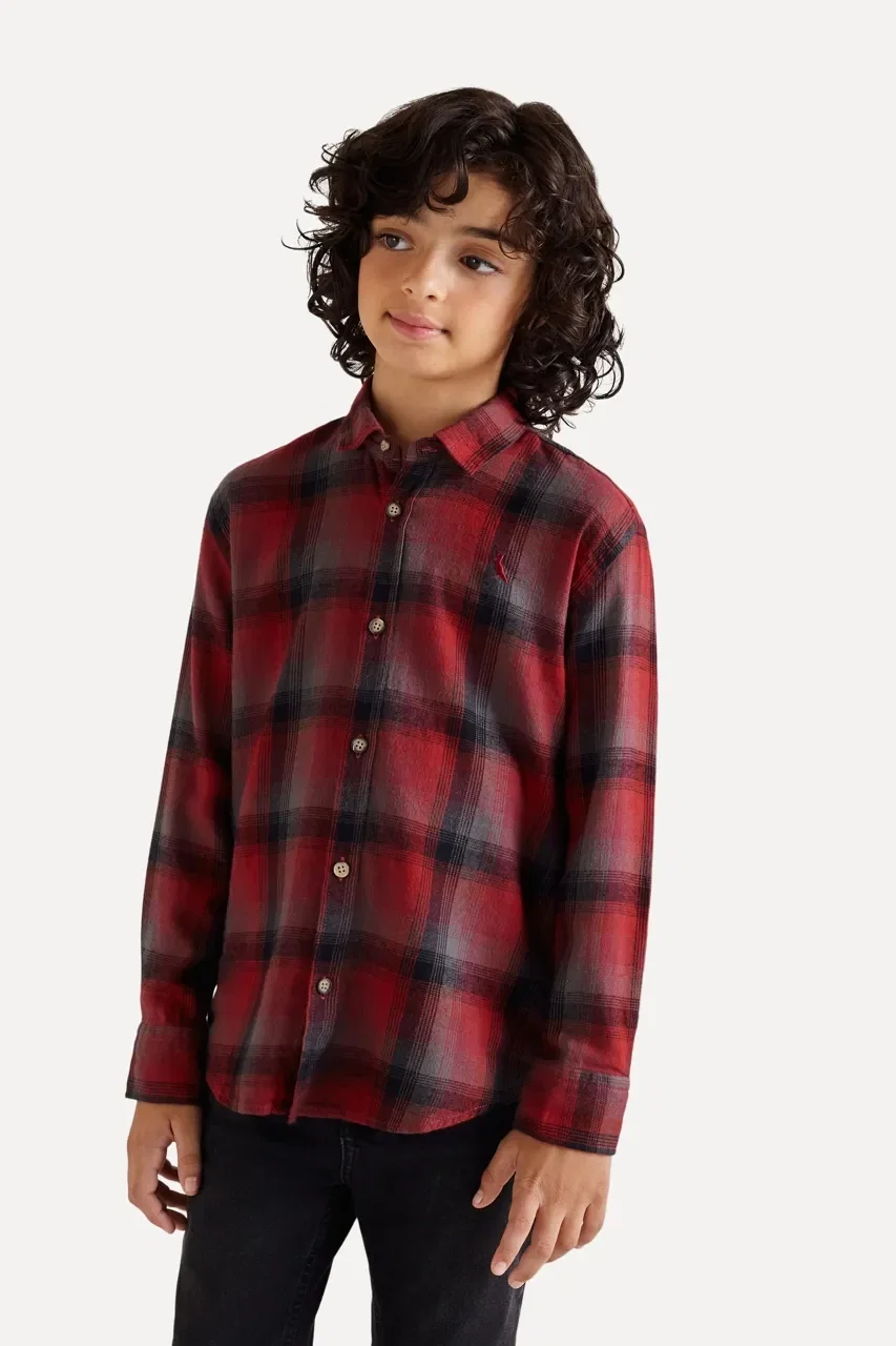 Camisa Mini Ft Flanela Gradiente