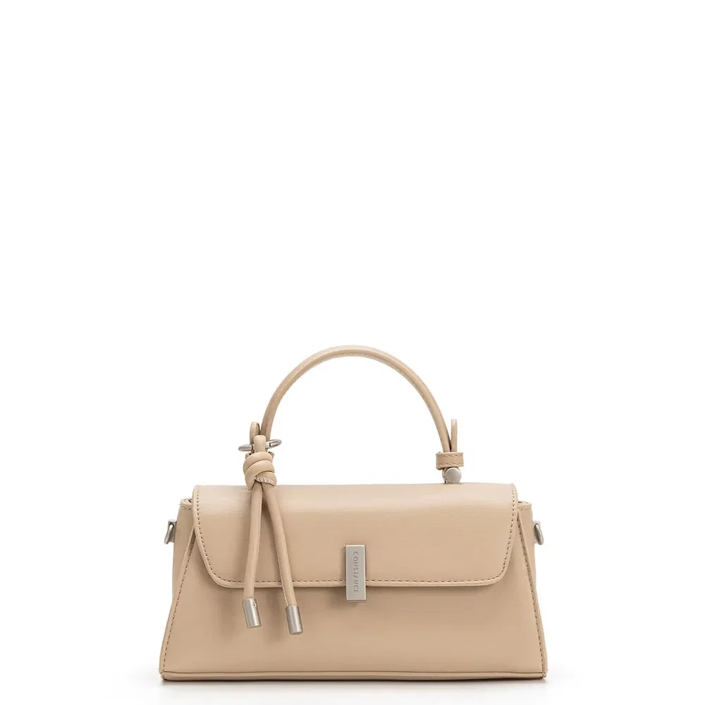 Bolsa Pequena Fecho Retangular Off White