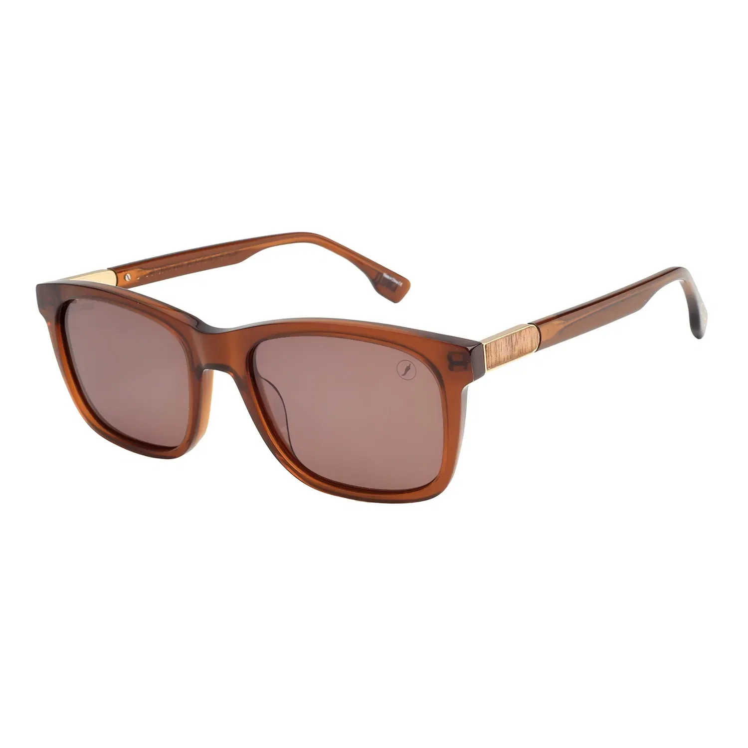 Óculos de Sol Masculino Charlie Brown Jr Bossa Nova Marrom