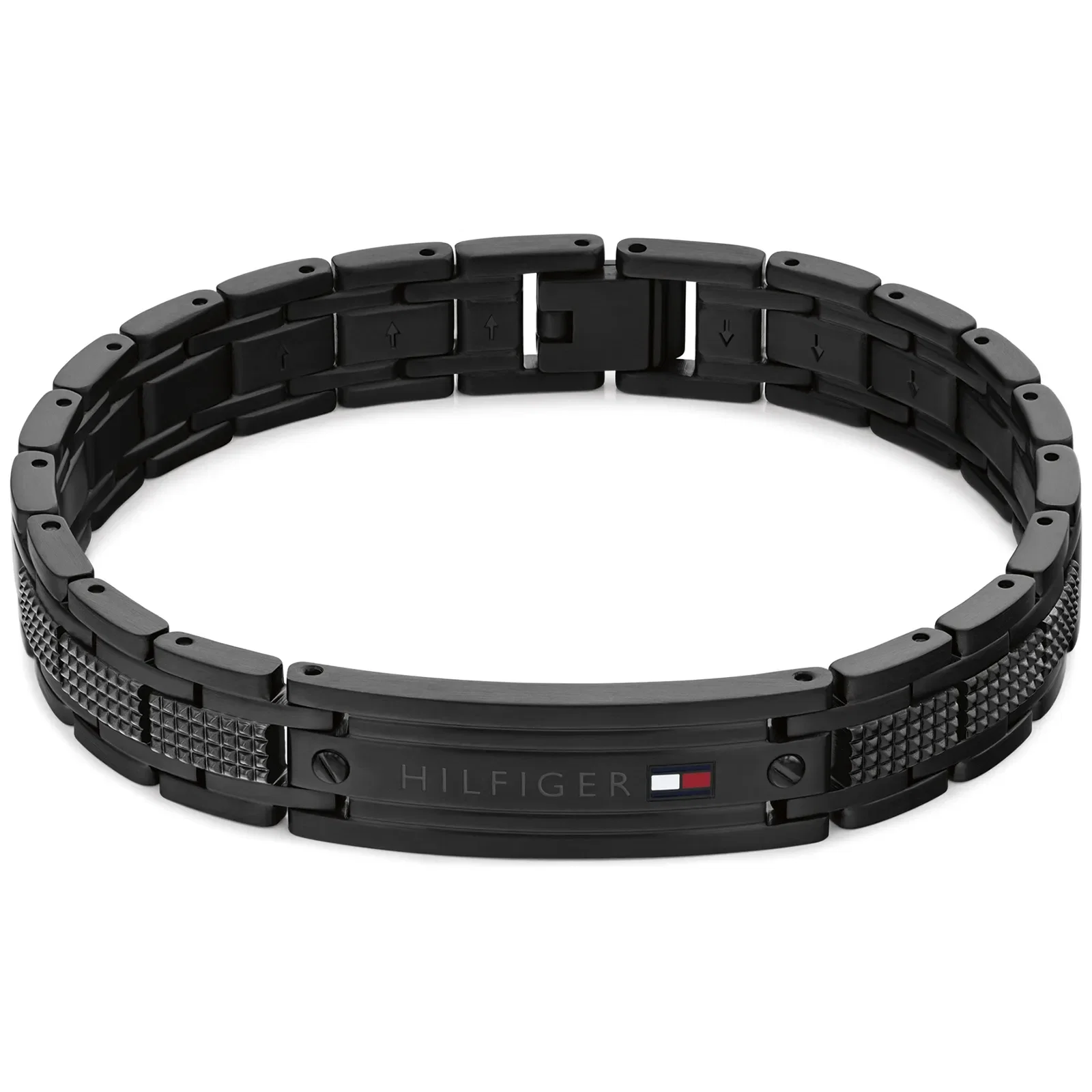 Pulseira Tommy Hilfiger Th-Oxford em Aço Preto 2790732