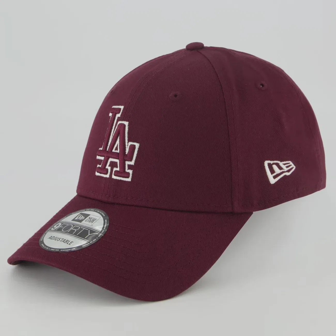Boné Unissex New Era Los Angeles Dodgers 940 Team Outline MLB Aba Curva