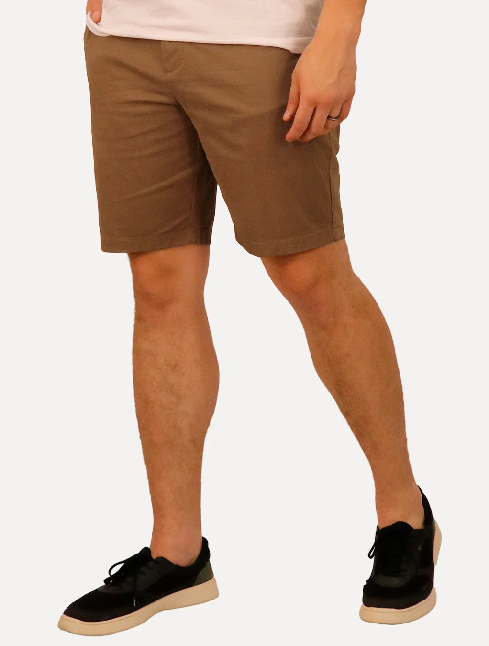 Bermuda Tommy Hilfiger Masculina Sarja Brooklyn 9in Marrom