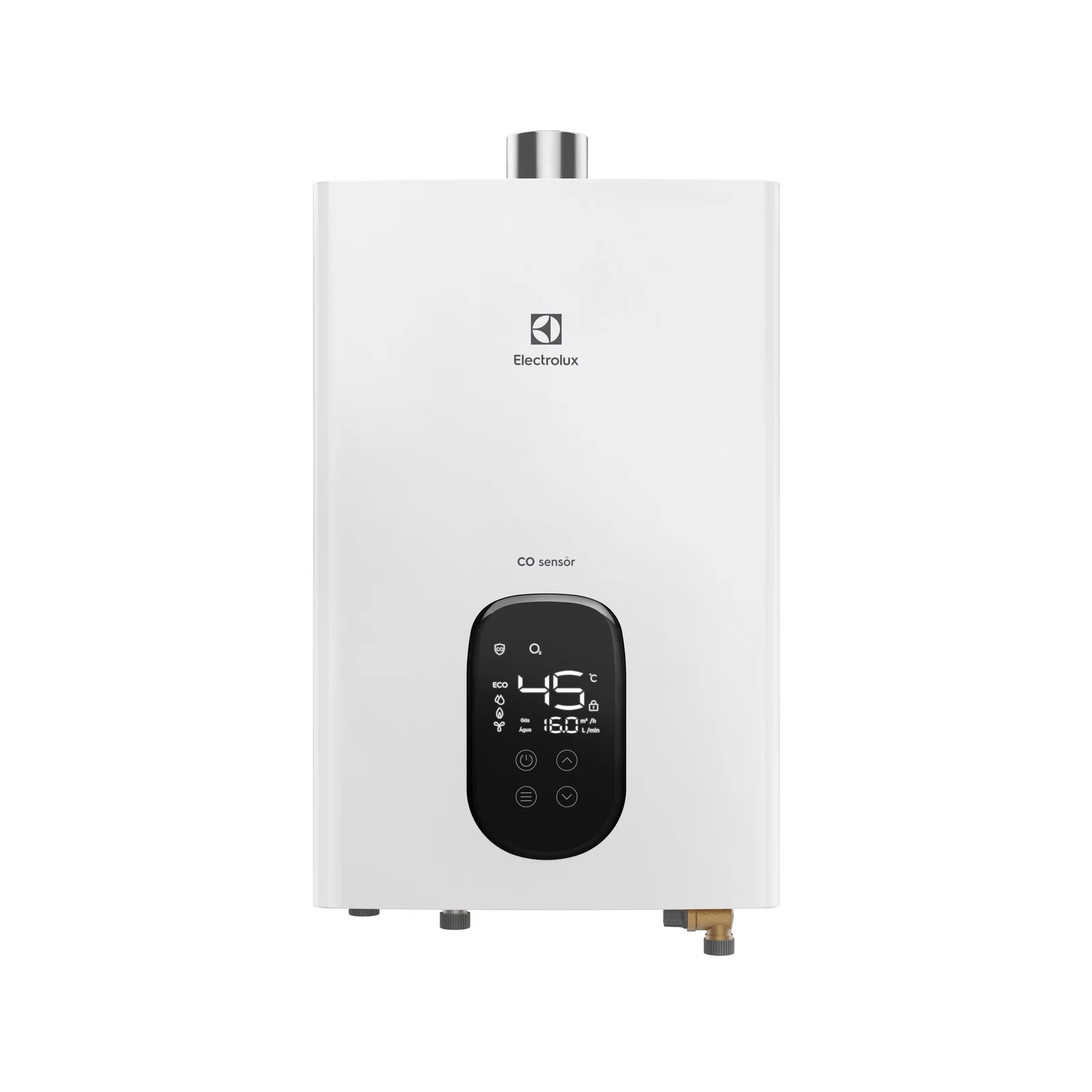 Aquecedor de Água a Gás Electrolux Exaustão Forçada 16L GLP Digital Experience com CO Sensor (H16BG) — imagem 1
