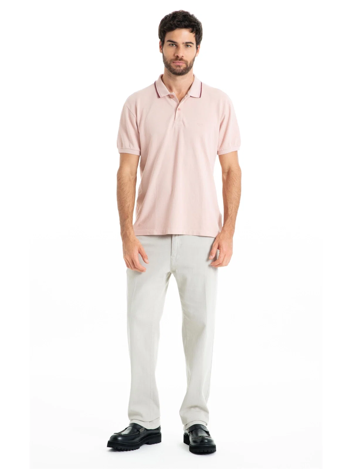 Calça Linen Blend Classic B. Faca Silver