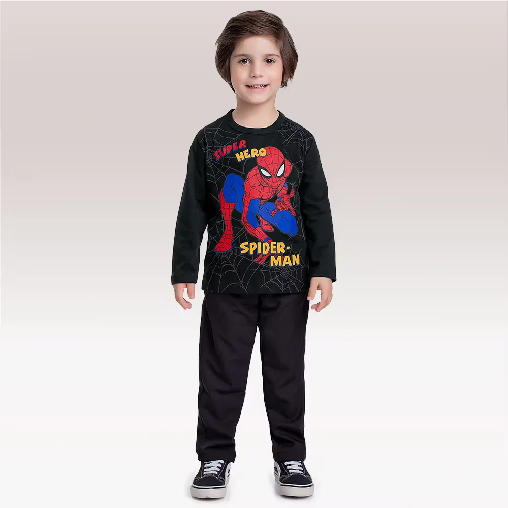 Camiseta manga longa Spider-man