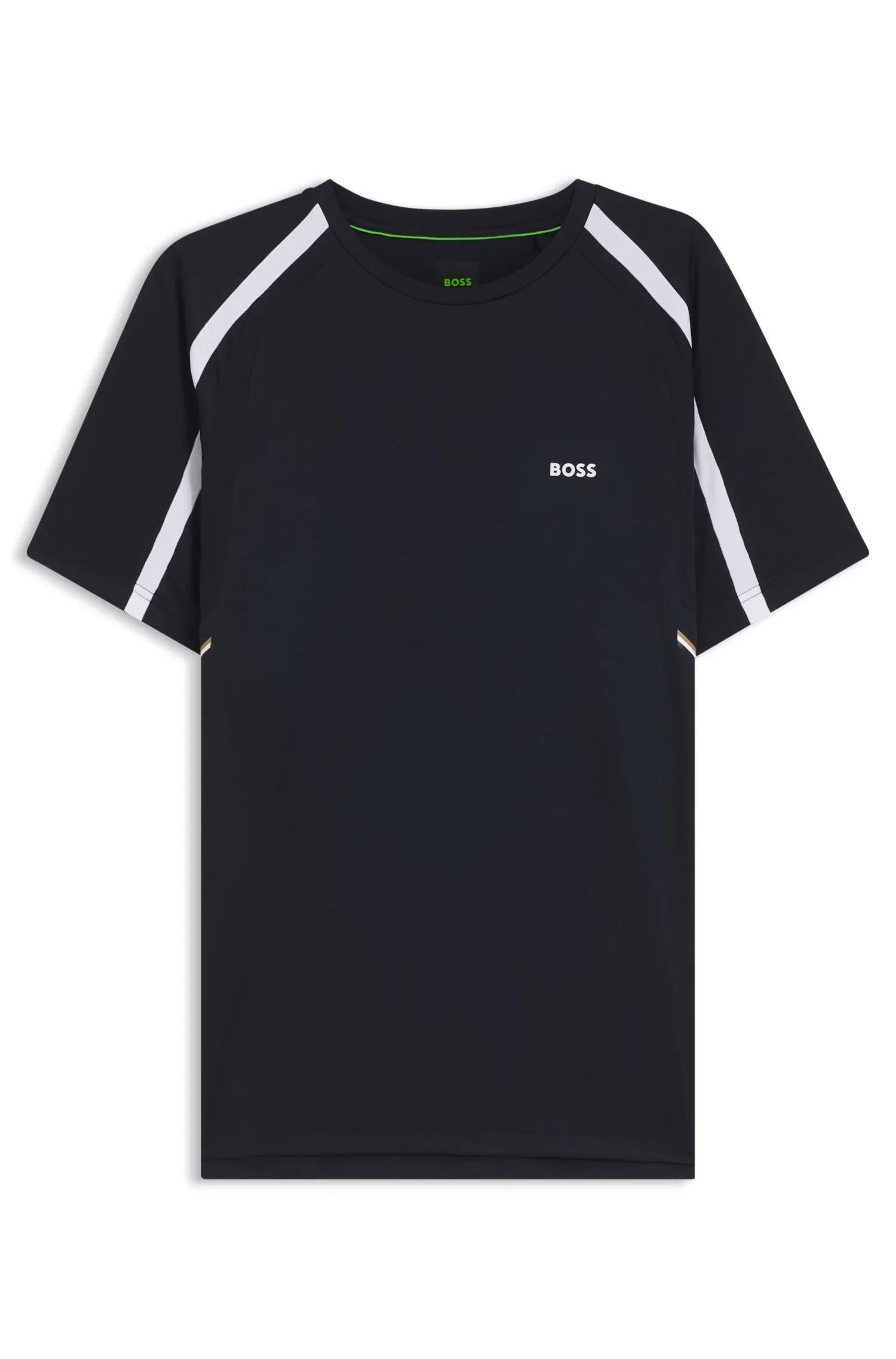 Camiseta Slim Fit Em Tecido Elástico — imagem 1