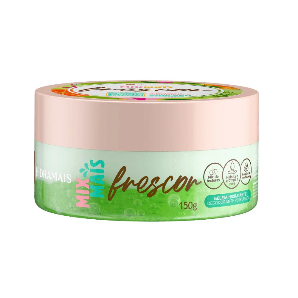 Geleia Hidratante Corporal Hidramais Mix Mais Frescor 150g