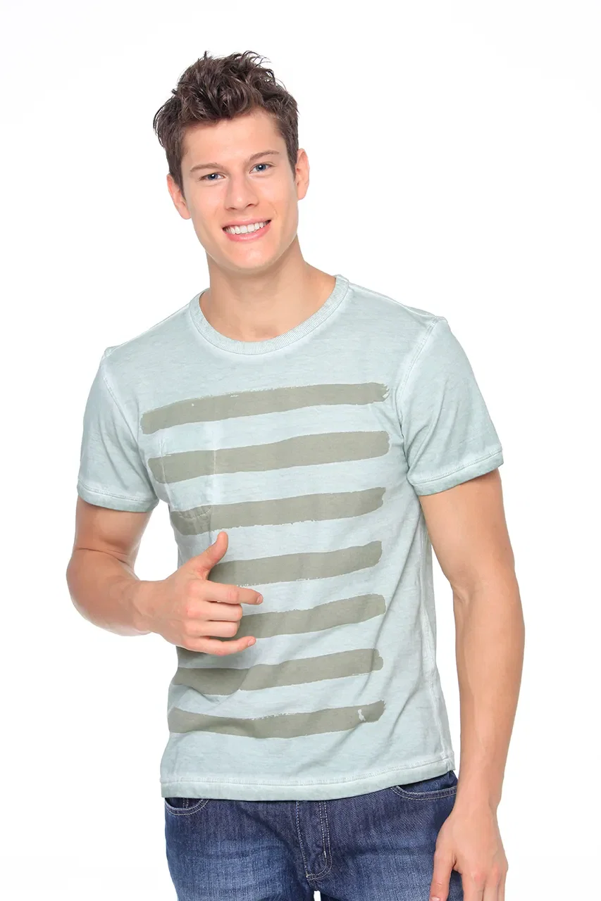 Camiseta Navy Pocket Dupla Face