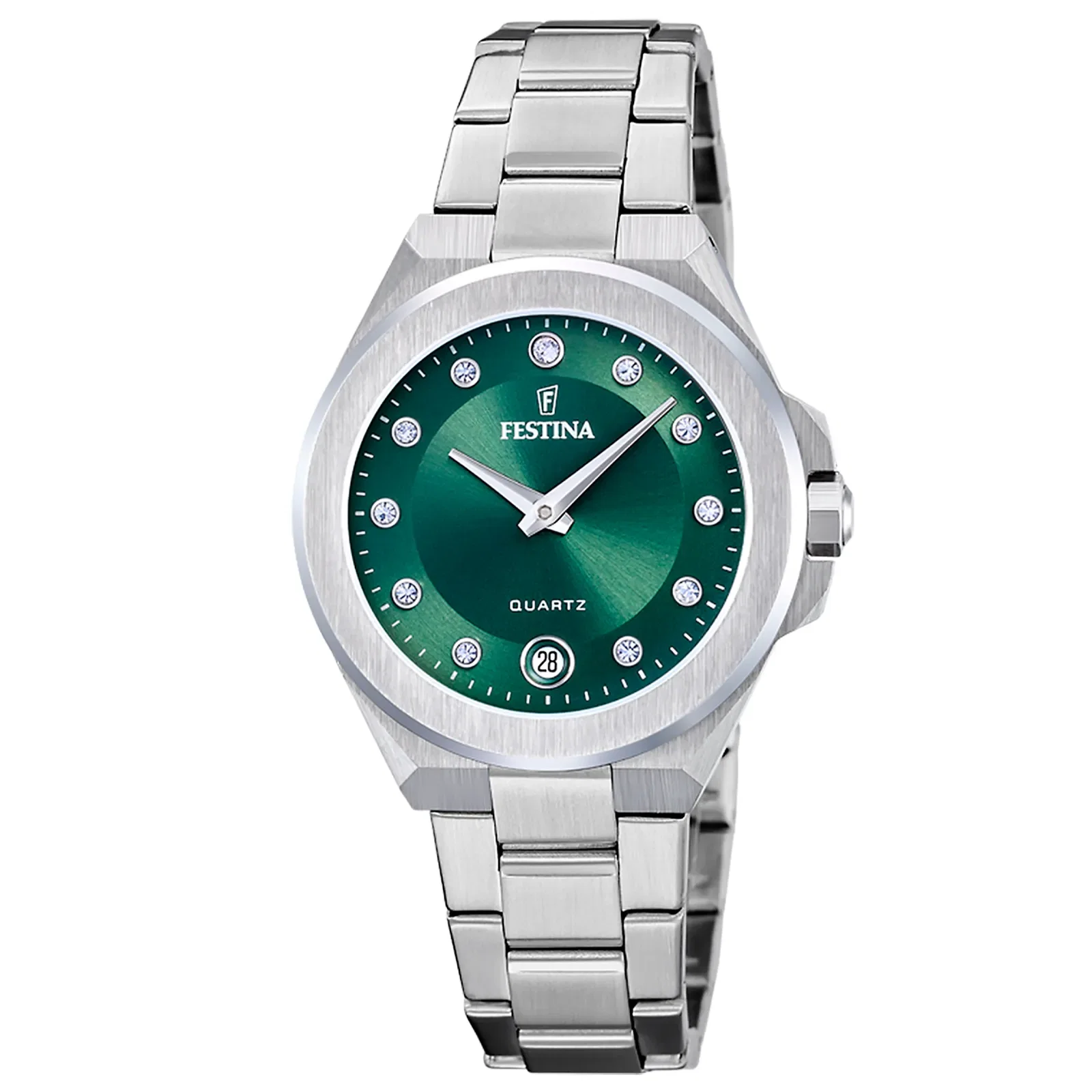 Relógio Festina Feminino Aço Prateado
