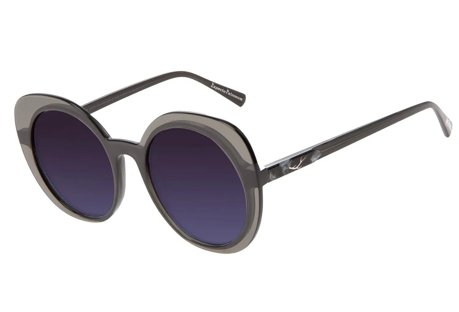 Óculos de Sol Feminino Harry Potter Patrono Preto — imagem 1