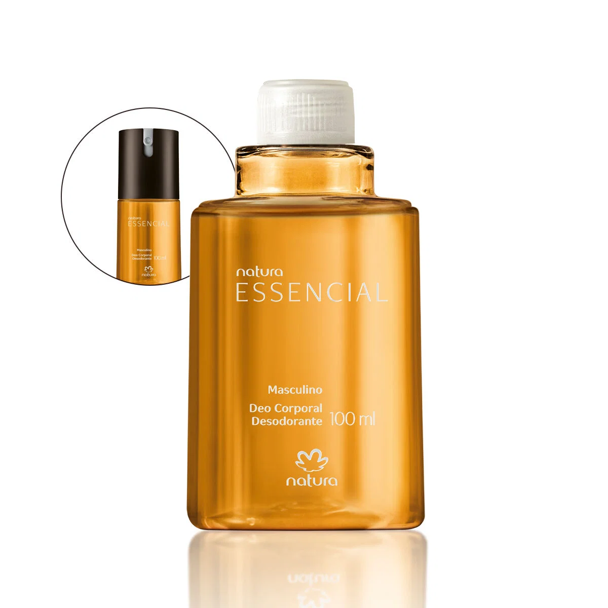 Refil Desodorante Corporal Essencial Masculino — imagem 1