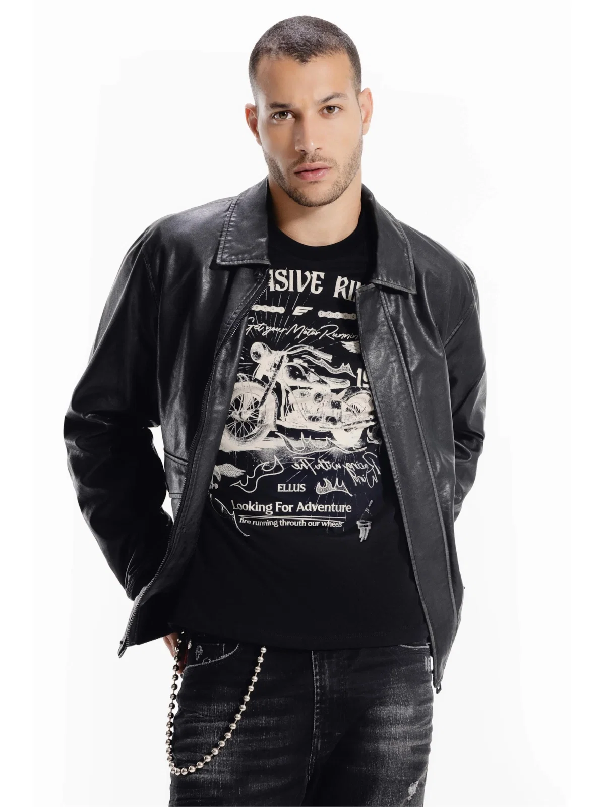 Jaqueta New Aviator Preto