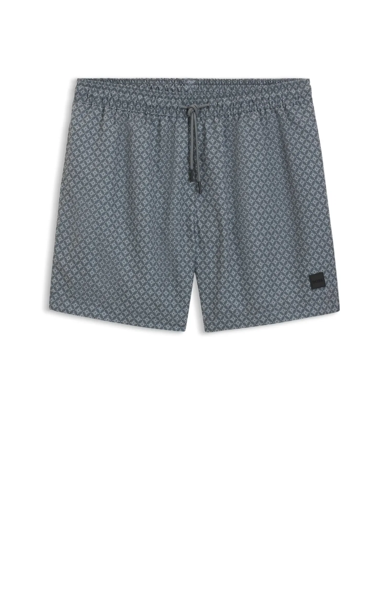 Shorts De Banho Com Fio Na Cintura E Estampado Integral — imagem 1
