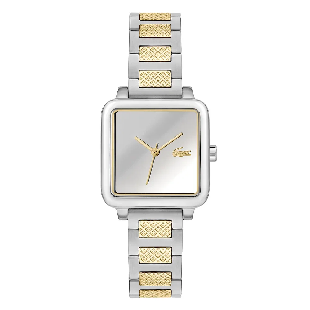 Relógio Lacoste 12 12 Leap Feminino em Aço Prateado e Dourado 2001463