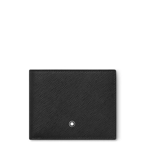 Carteira Montblanc Masculina Sartorial Couro Preto - 130315 — imagem 1