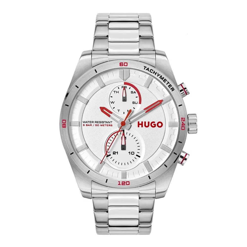Relógio Hugo Fast Masculino Branco - 1530373