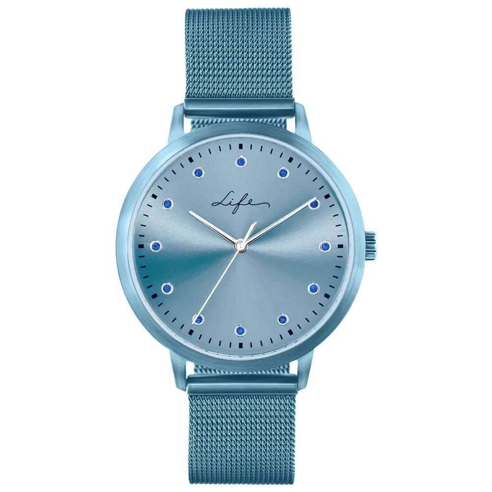 Relógio Life Coloridos Feminino Azul — imagem 1