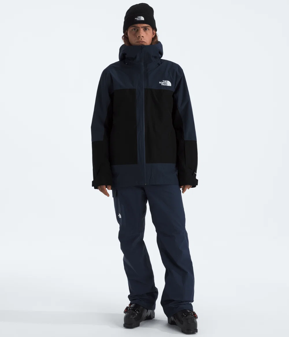 Jaqueta Masculina ThermoBall Snow Triclimate Summit Navy / TNF Black