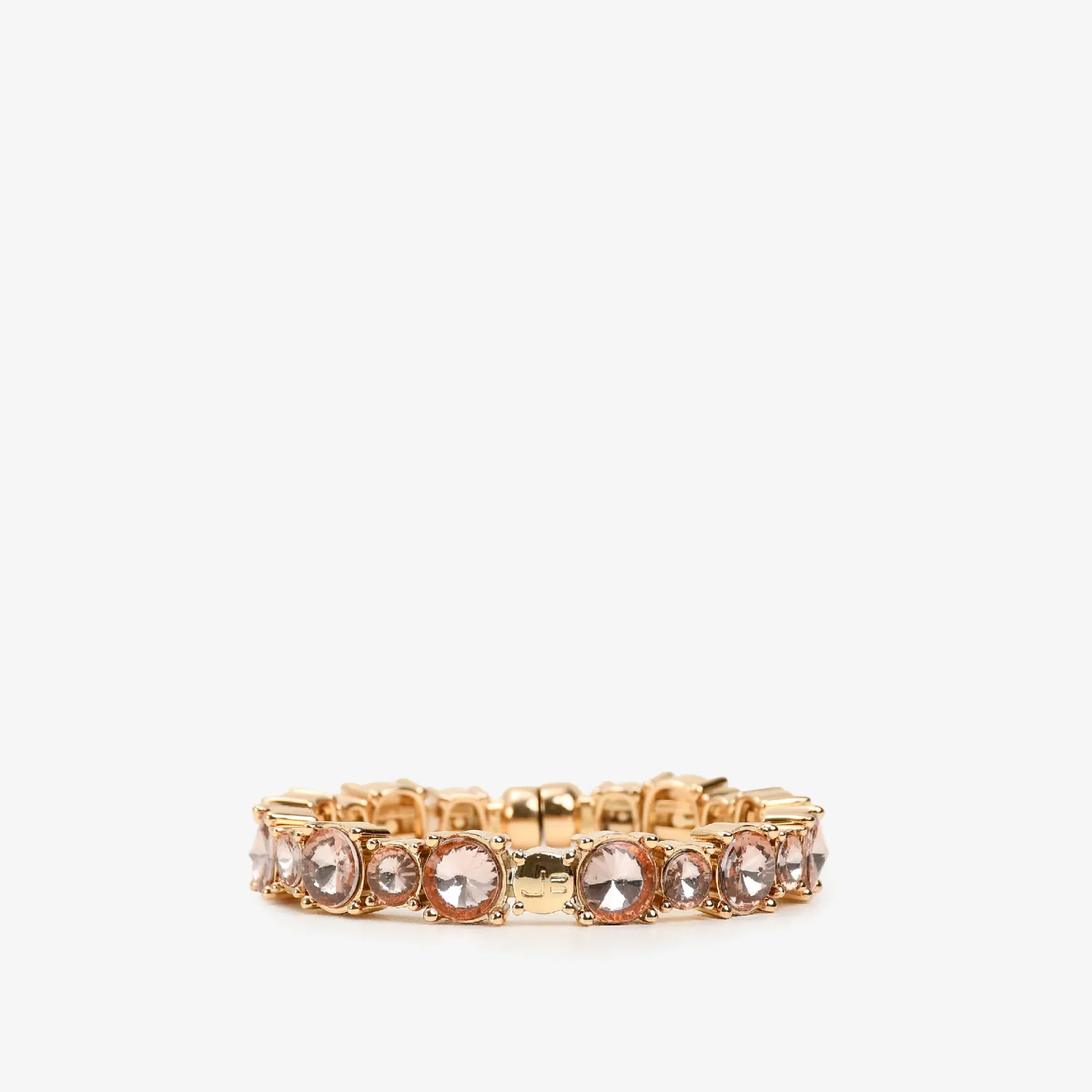 Pulseira Pedraria Ouro Rose — imagem 1