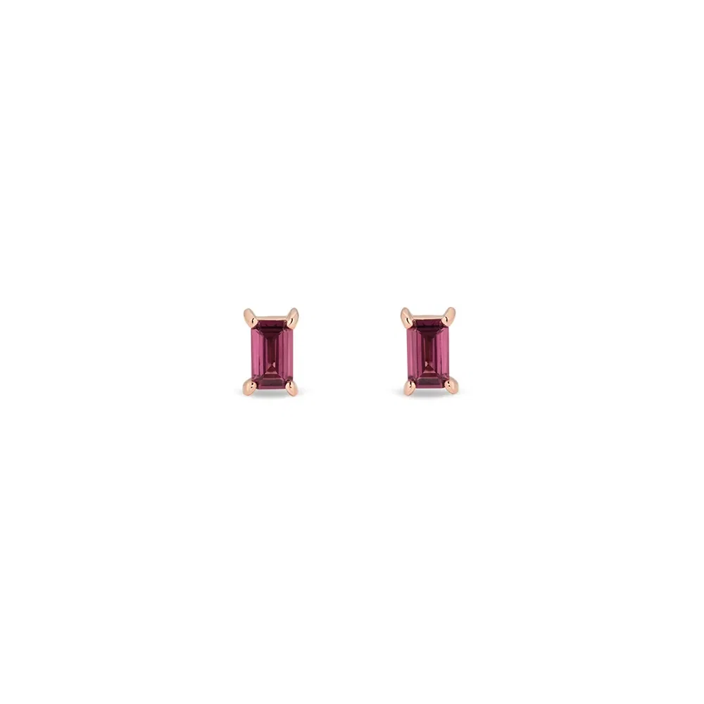 Brinco Life Unique Liga Rosé e Rodolita — imagem 1