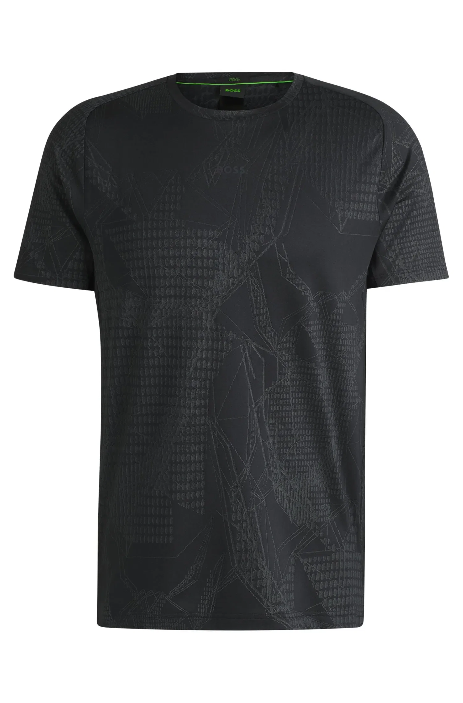 Camiseta Com Padrão Jacquard Ativo Com Gestão De Umidades — imagem 1