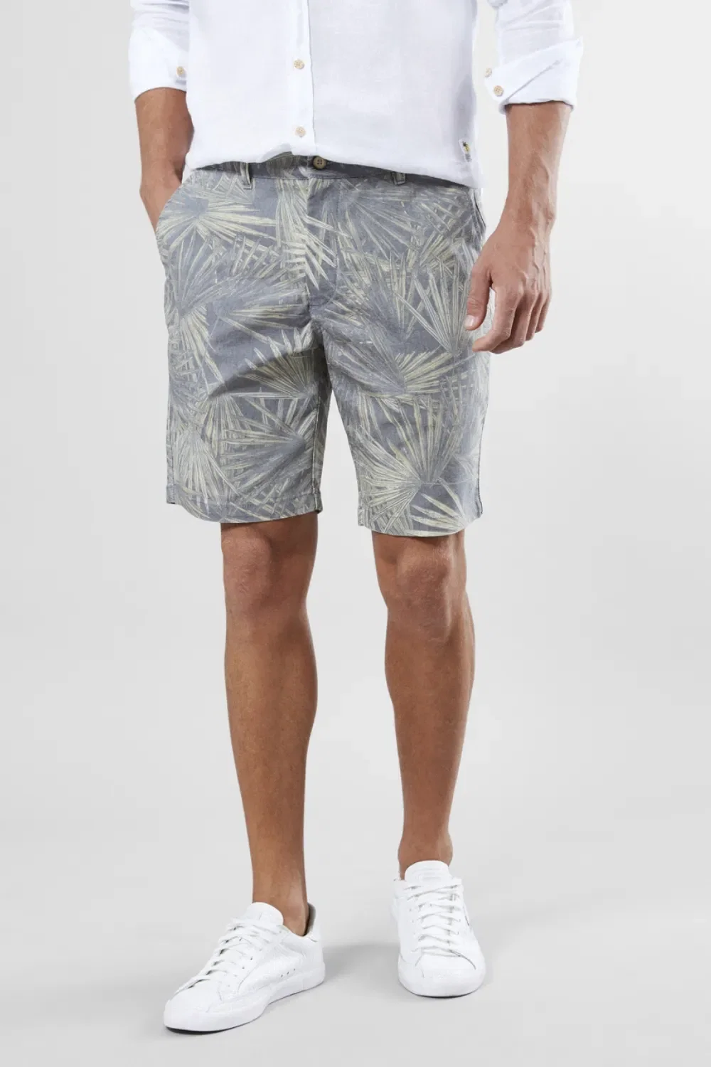 Bermuda RESERVA Estampada Floral Leque