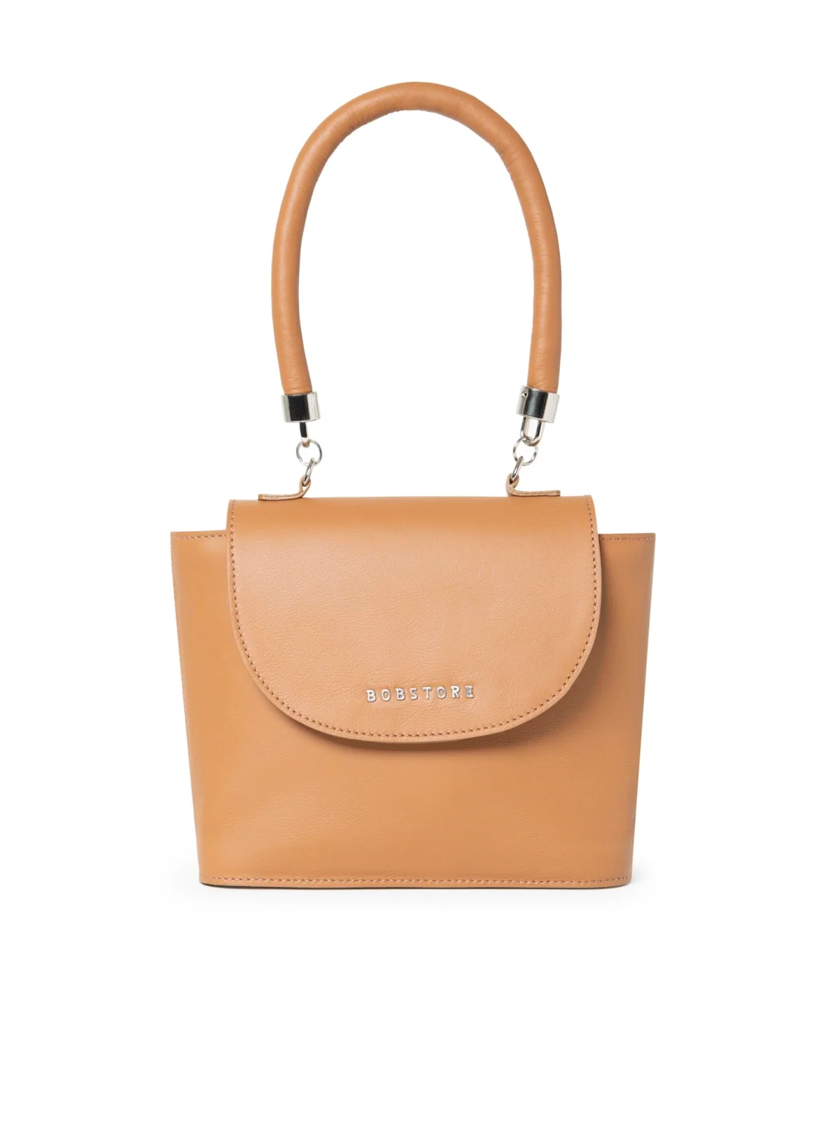 Bucket Couro Bag Caramelo