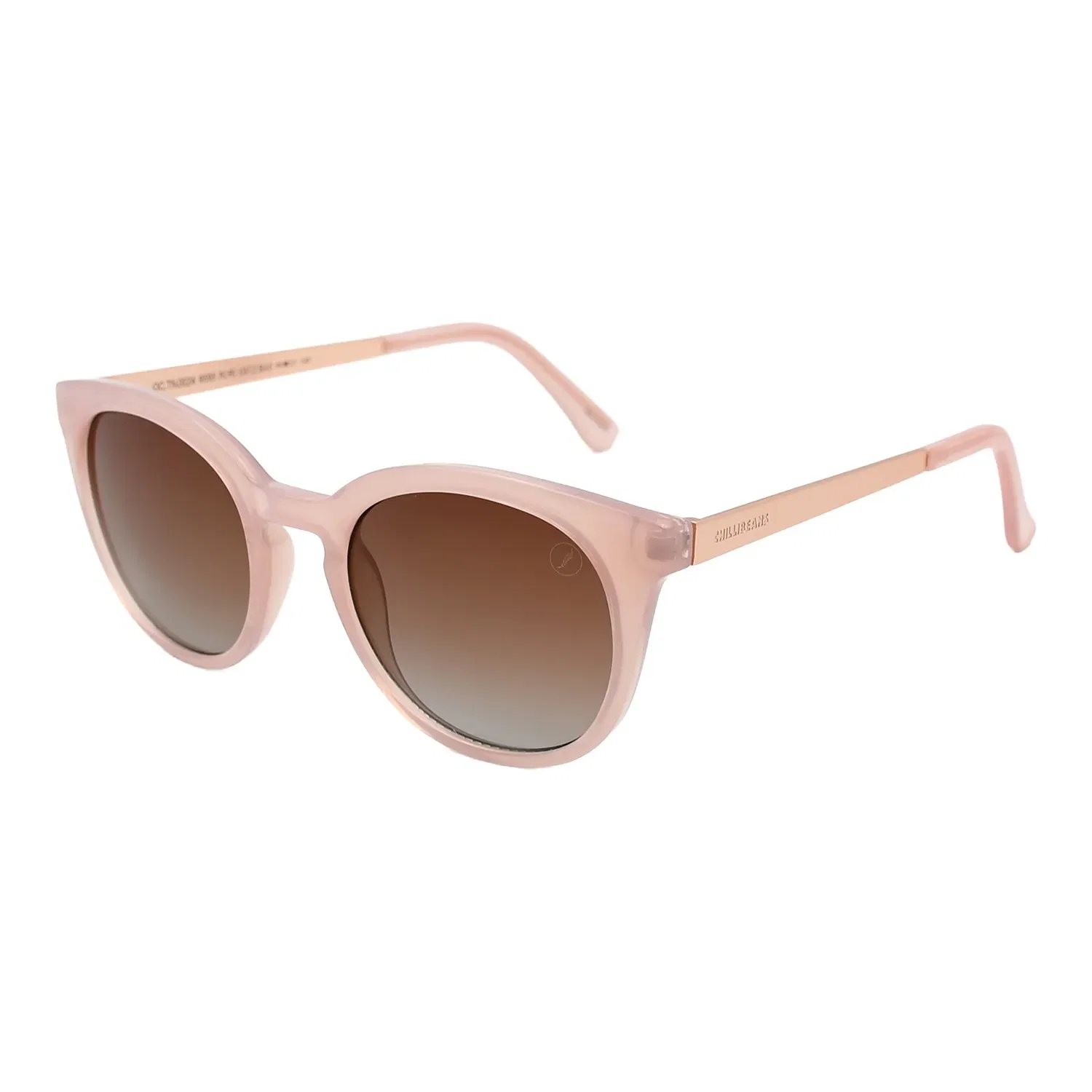 Óculos de Sol Unissex Teen Chilli Beans Redondo Rosé