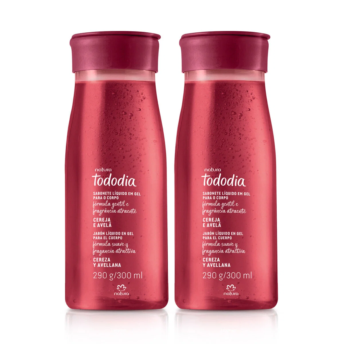 Kit Sabonete Líquido Tododia Cereja e Avelã (2 produtos)