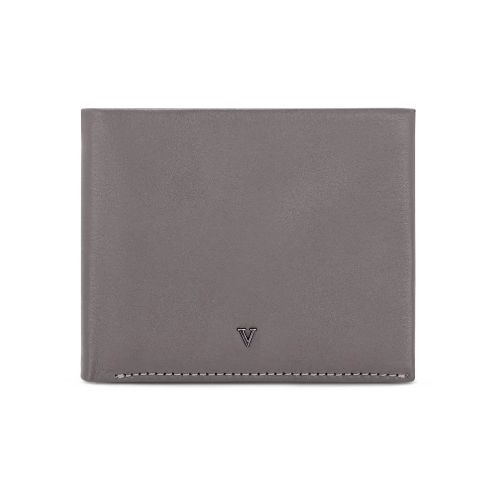 Carteira Masculina Couro Chumbo