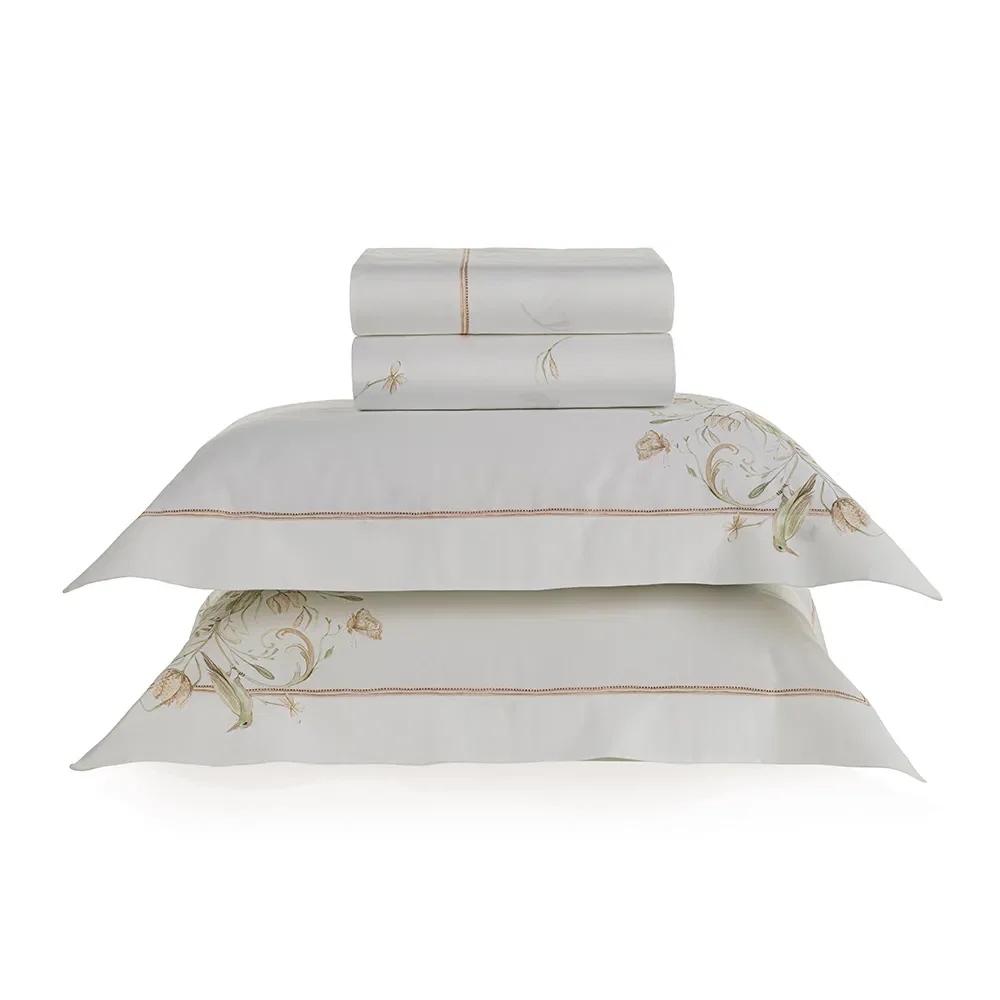 Jogo de cama Queen 300 fios Cetim Borghese — imagem 1