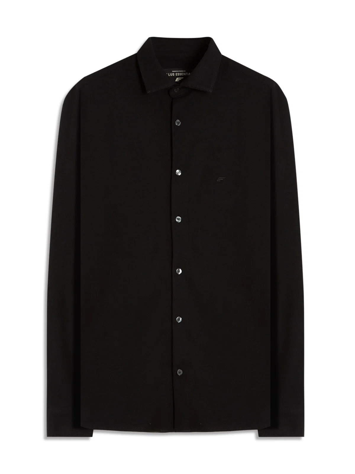 Camisa Knitted Dotti New Italian Preto — imagem 1
