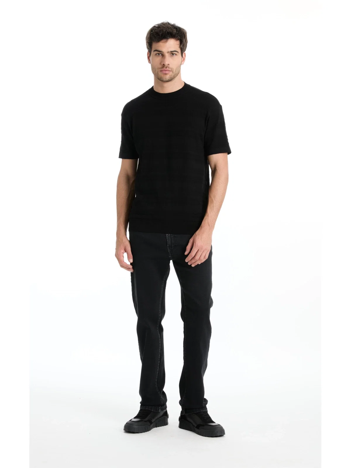 Calça Blend Black Straight Lav.Black