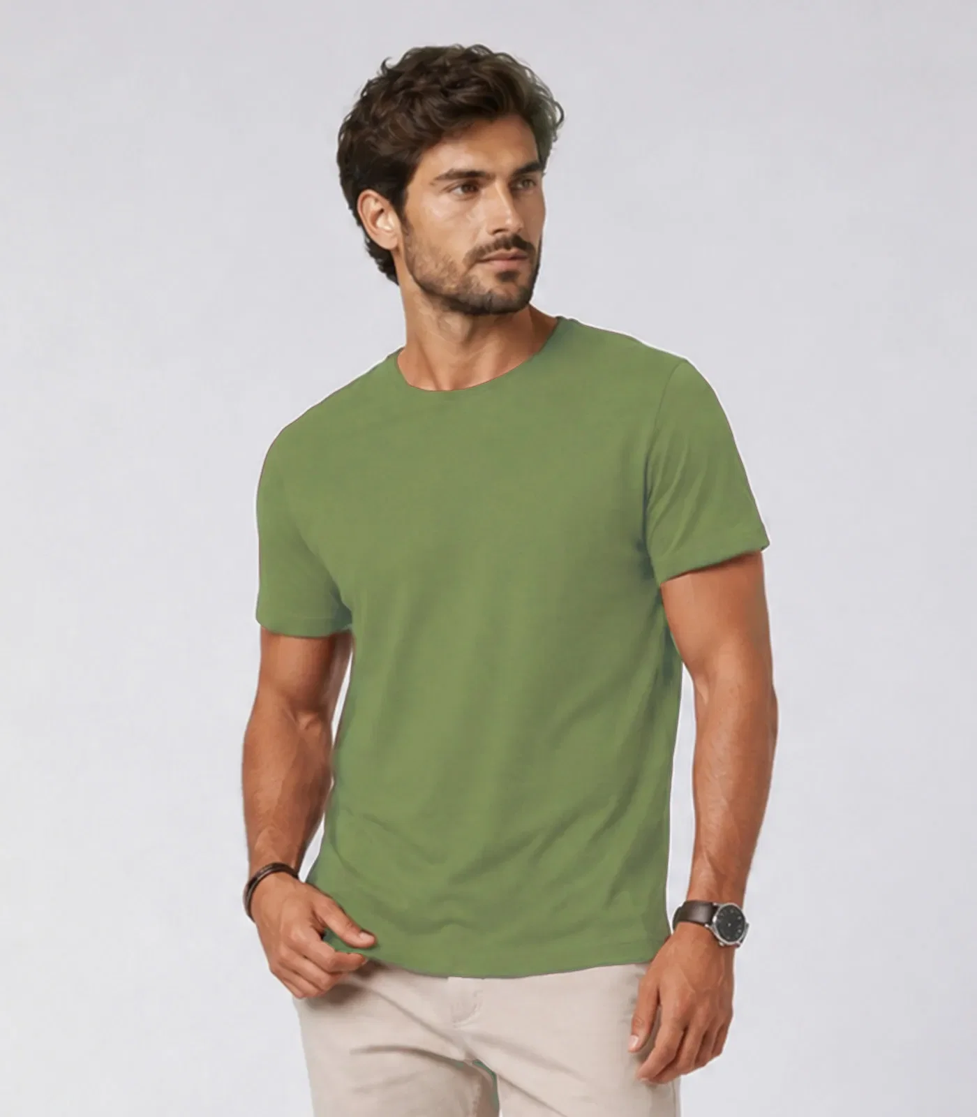 Camiseta Flamé Masculina KO Verde — imagem 1