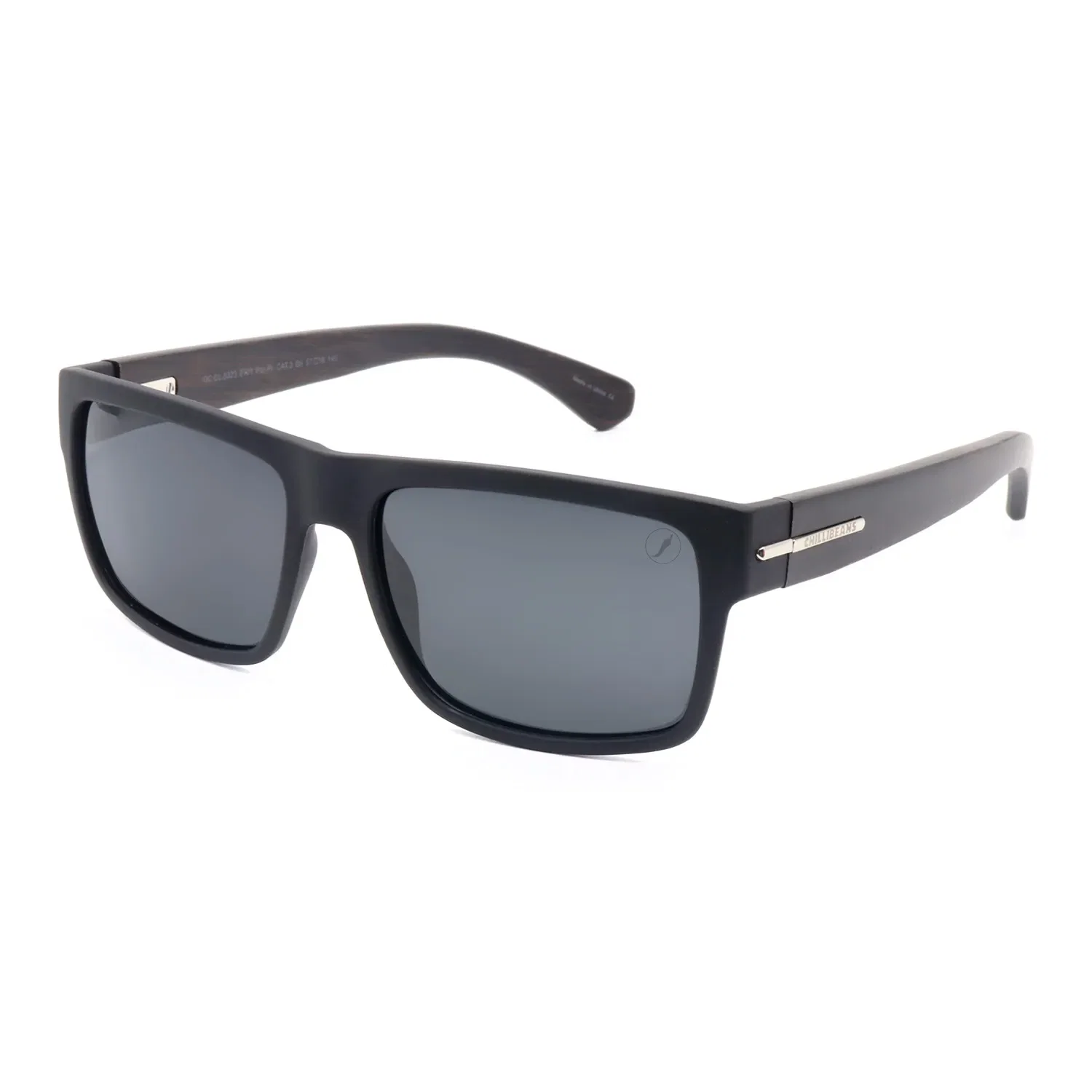 Óculos de Sol Masculino Chilli Beans Bossa Nova Preto — imagem 1
