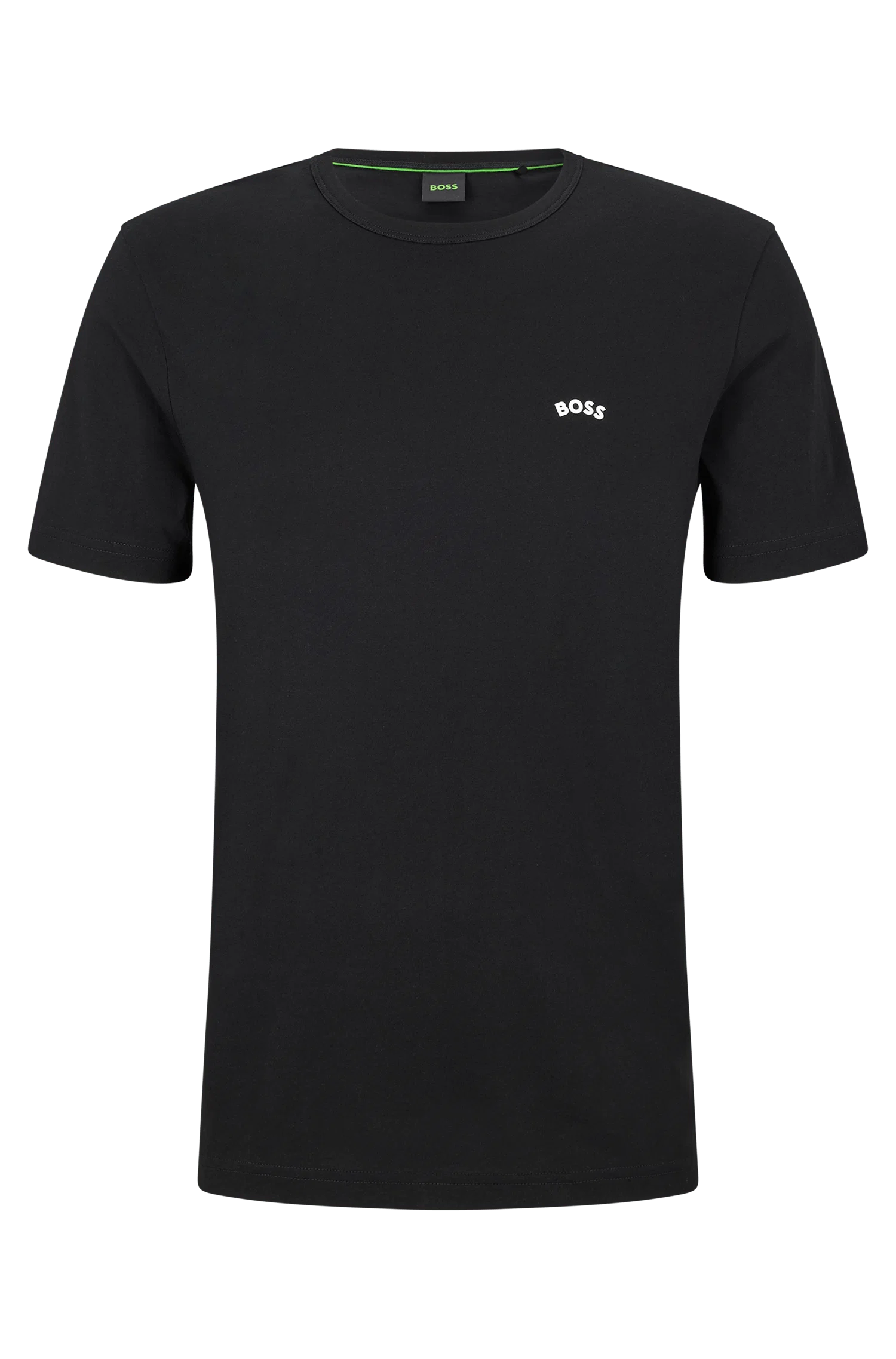 Camiseta De Algodão Orgânico Com Logo