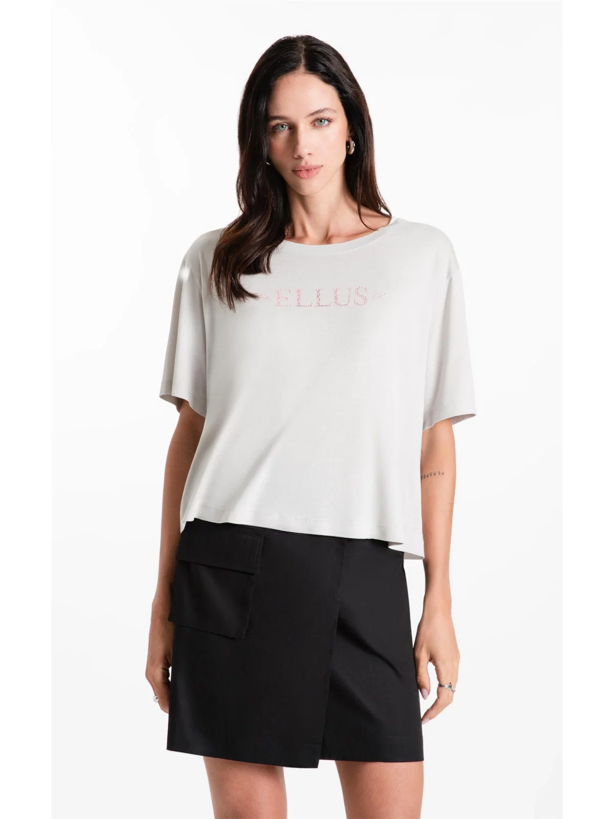 Blusa Ellus Neon Silver