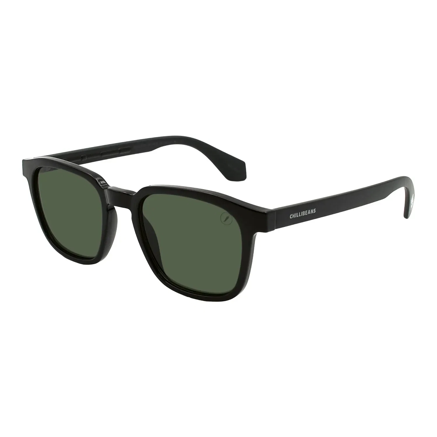 Óculos de Sol Masculino Nasa Quadrado Verde — imagem 1