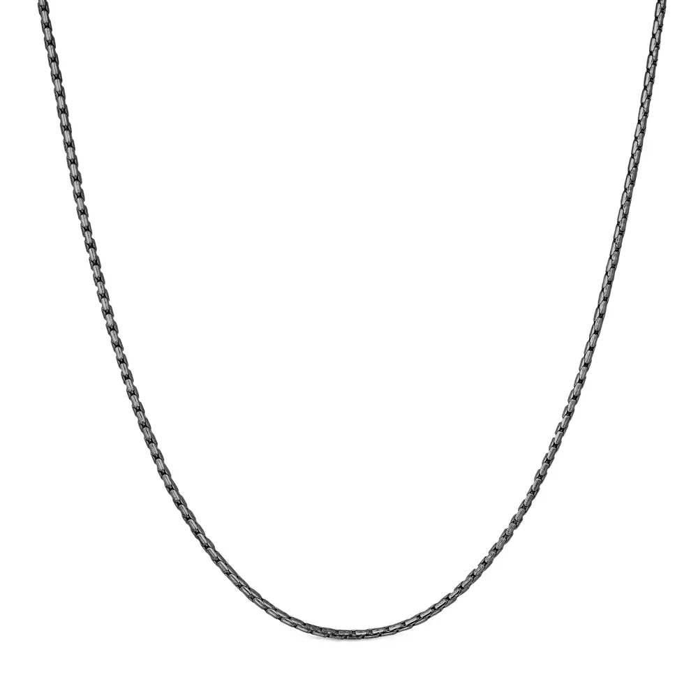 Corrente Life Masculino Aço Escuro 60 cm — imagem 1