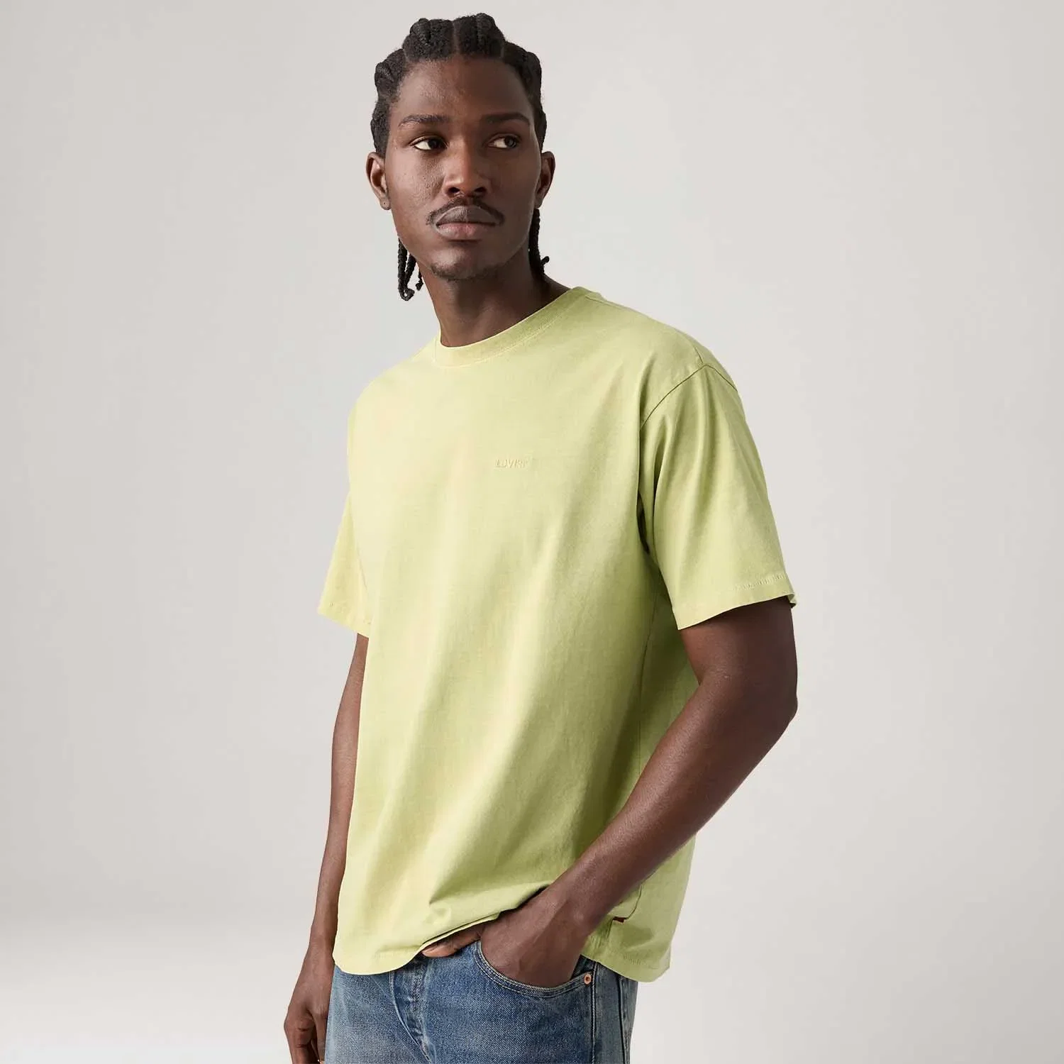 Camiseta Levi's® Red Tab Vintage Verde Claro Manga Curta — imagem 1
