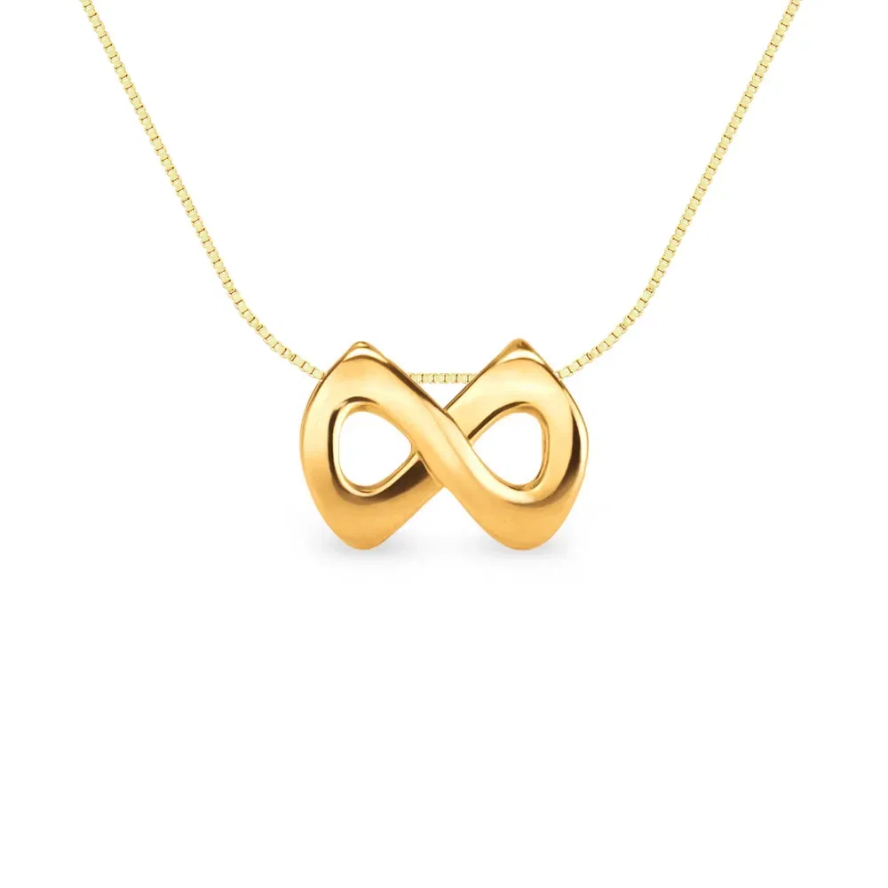 Separador Mama Infinito em Ouro Amarelo 18k, 5mm