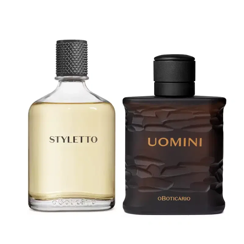 Combo Perfumaria Masculina: Boticollection Styletto + Uomini 100ml