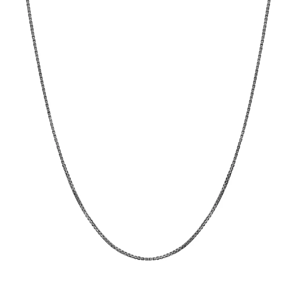 Corrente Veneziana em Prata 925 com Ródio Negro, 40cm — imagem 1