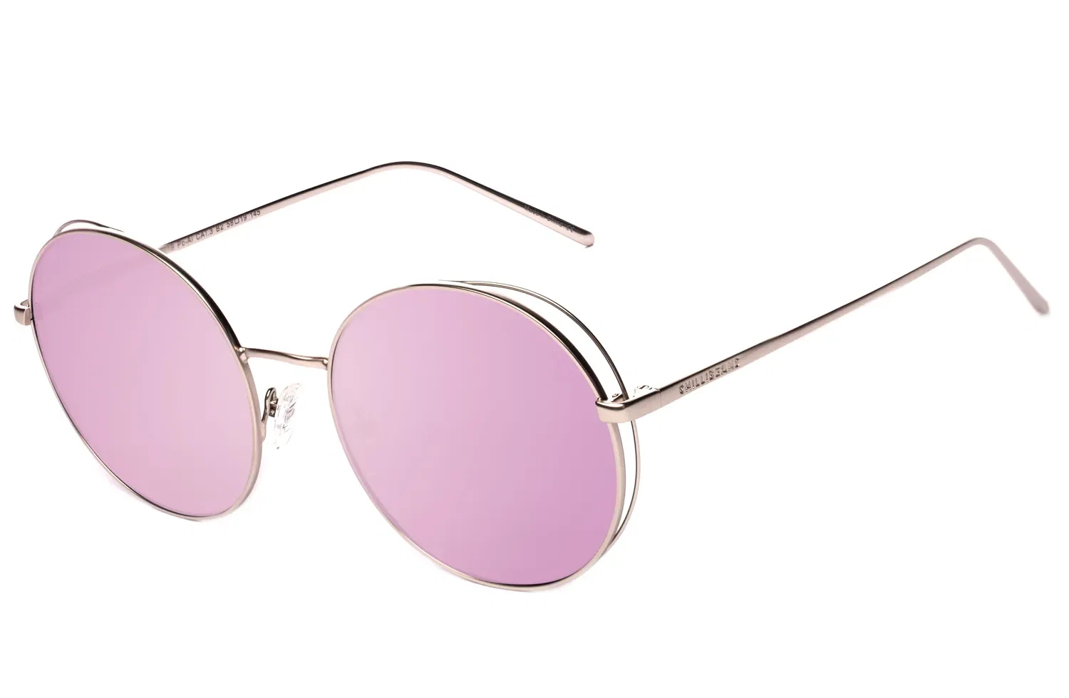 Óculos de Sol Feminino Chilli Beans Redondo Branco