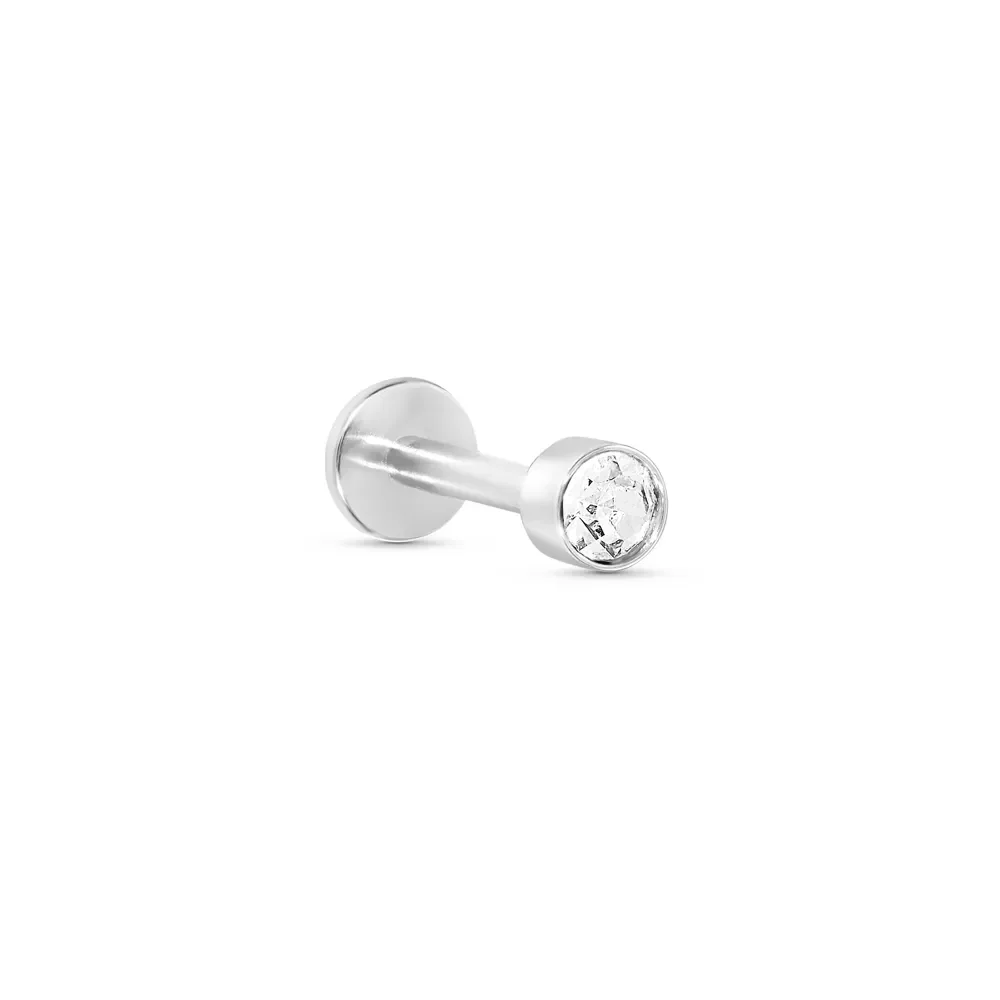 Piercing Life Ponto de Luz Aço Cravejado — imagem 1